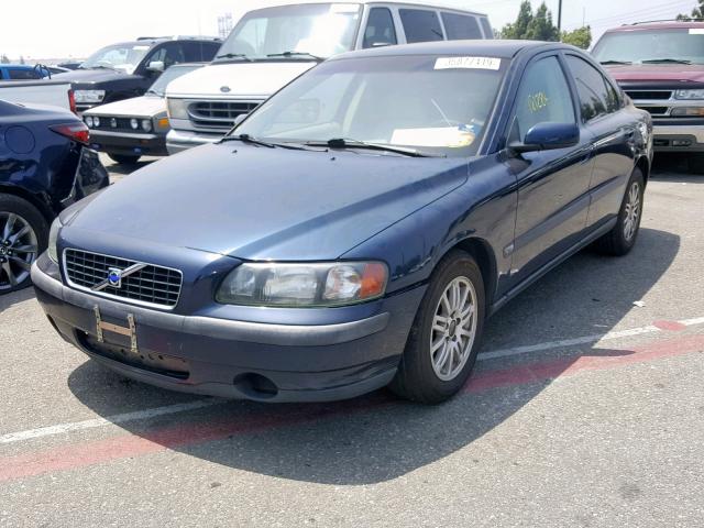 YV1RS61T642390667 - 2004 VOLVO S60 BLUE photo 2