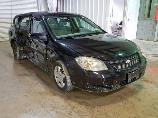 1G1AL58F387274239 - 2008 CHEVROLET COBALT LT BLACK photo 1