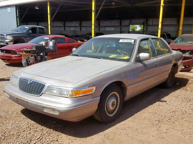 2MELM74W2SX663680 - 1995 MERCURY GRAND MARQ BEIGE photo 2