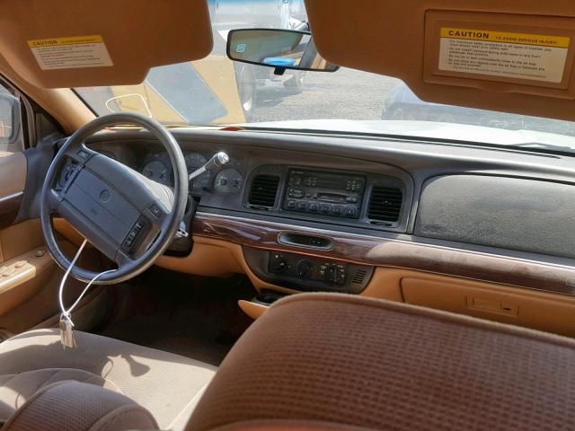 2MELM74W2SX663680 - 1995 MERCURY GRAND MARQ BEIGE photo 9