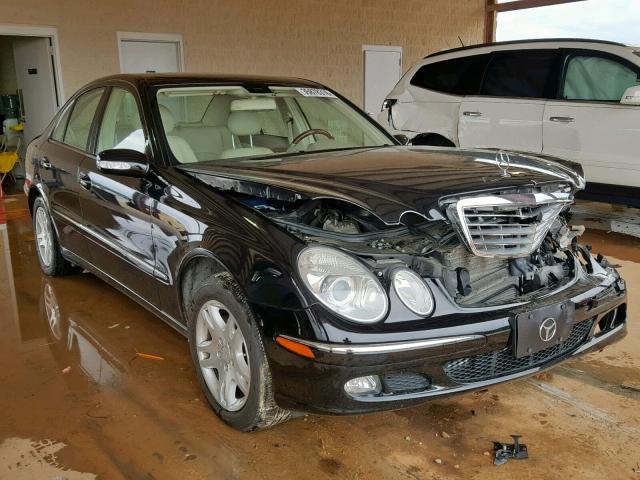 WDBUF56J76A764278 - 2006 MERCEDES-BENZ E 350 BLACK photo 1