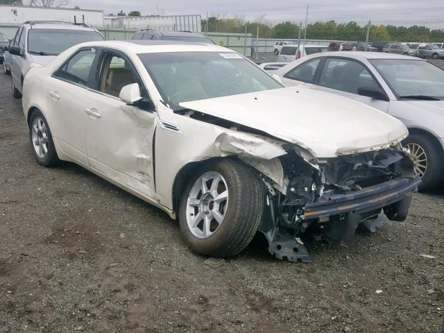 1G6DT57V080179212 - 2008 CADILLAC CTS HI FEA WHITE photo 1