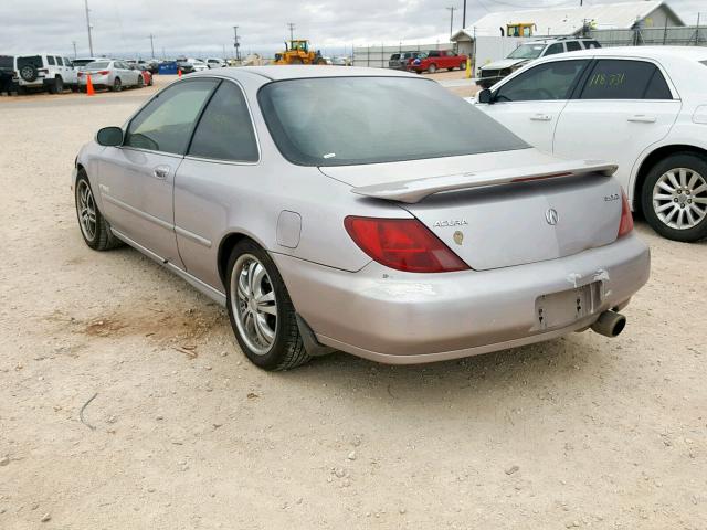 19UYA2252WL009196 - 1998 ACURA 3.0CL GRAY photo 3