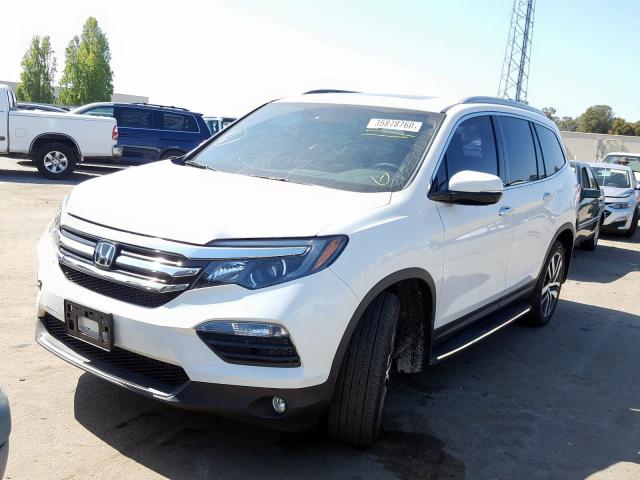 5FNYF6H01HB057510 - 2017 HONDA PILOT ELITE  photo 2