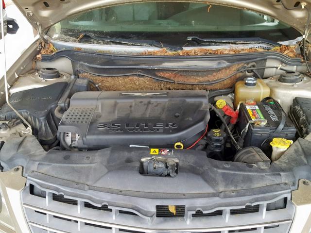 2C4GM68495R302591 - 2005 CHRYSLER PACIFICA T GOLD photo 7
