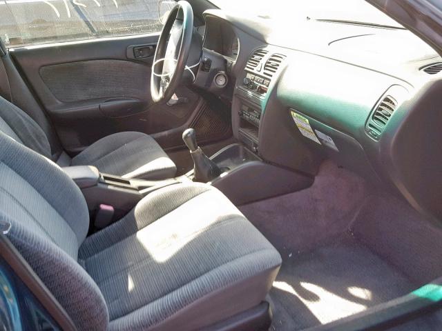 4S3BK4253X6308435 - 1999 SUBARU LEGACY BRI GREEN photo 5