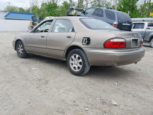 1YVGF22CXY5111714 - 2000 MAZDA 626 ES BEIGE photo 3