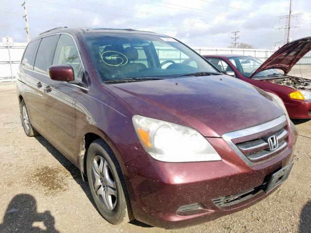 5FNRL38757B068713 - 2007 HONDA ODYSSEY EXL  photo 1