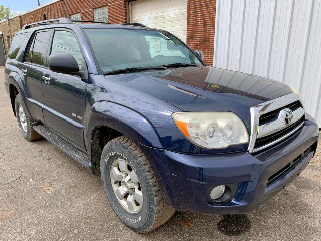 JTEBU14R570121995 - 2007 TOYOTA 4RUNNER SR BLUE photo 1