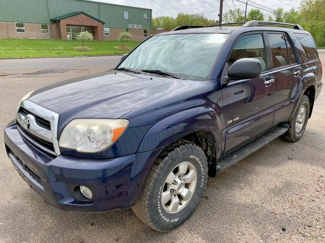 JTEBU14R570121995 - 2007 TOYOTA 4RUNNER SR BLUE photo 2