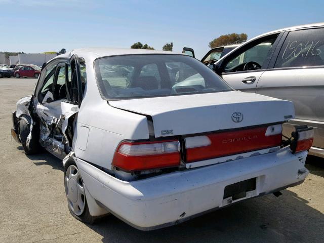 1NXBB02E0VZ548653 - 1997 TOYOTA COROLLA DX WHITE photo 3