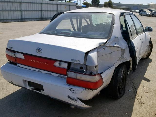 1NXBB02E0VZ548653 - 1997 TOYOTA COROLLA DX WHITE photo 4