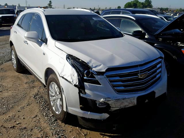 1GYKNARS4JZ243841 - 2018 CADILLAC XT5 WHITE photo 1