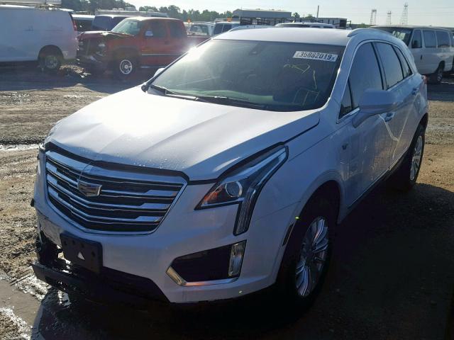 1GYKNARS4JZ243841 - 2018 CADILLAC XT5 WHITE photo 2