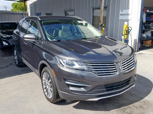 5LMCJ3C97JUL30632 - 2018 LINCOLN MKC RESERV GRAY photo 1