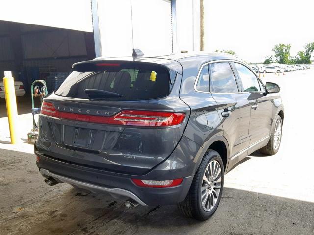 5LMCJ3C97JUL30632 - 2018 LINCOLN MKC RESERV GRAY photo 4