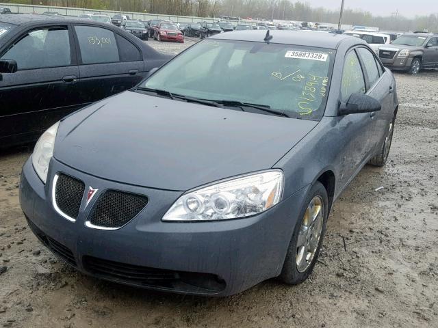 1G2ZH57N284285467 - 2008 PONTIAC G6 GT GRAY photo 2