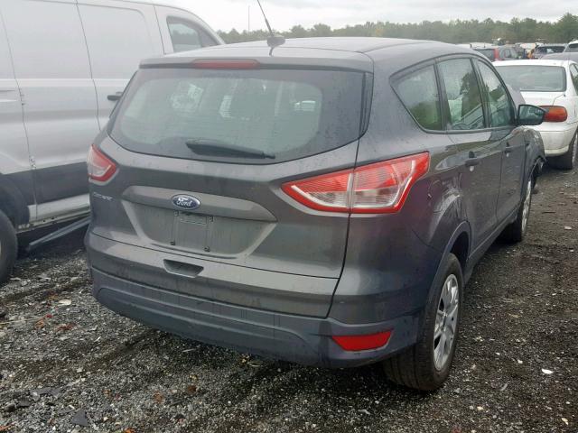 1FMCU0F70GUC64100 - 2016 FORD ESCAPE S GRAY photo 4