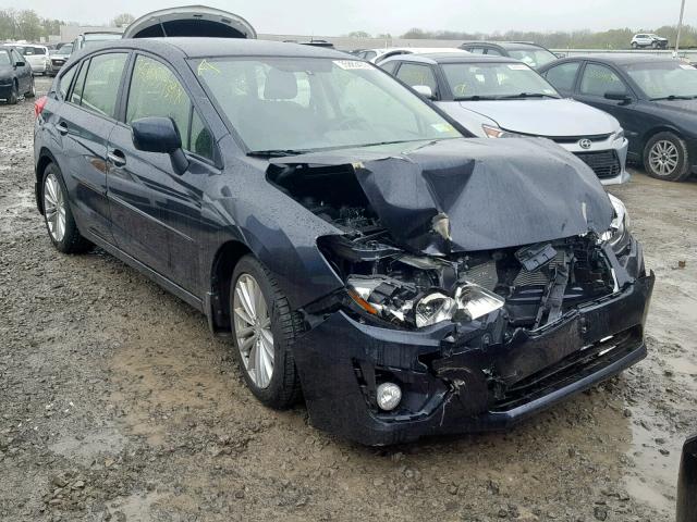 JF1GPAG62EH328710 - 2014 SUBARU IMPREZA LI BLUE photo 1