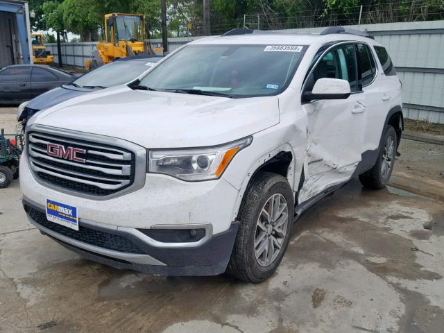 1GKKNLLA0JZ149946 - 2018 GMC ACADIA SLE WHITE photo 2