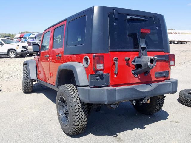 1J4BA6H16AL183503 - 2010 JEEP WRANGLER UNLIMITED RUBICON  photo 3