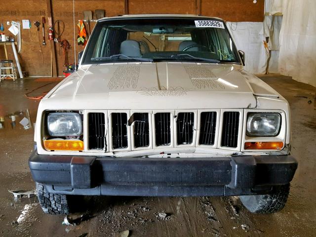 1J4FF68S1XL541756 - 1999 JEEP CHEROKEE TAN photo 9