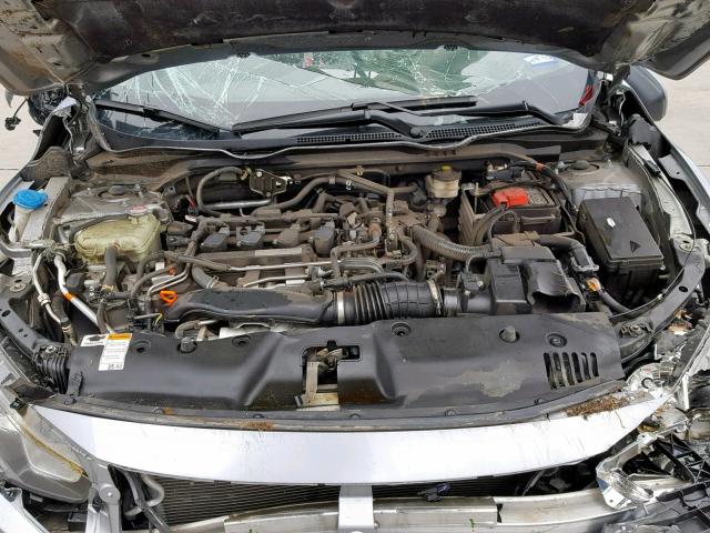 19XFC1F76HE005086 - 2017 HONDA CIVIC EXL SILVER photo 7