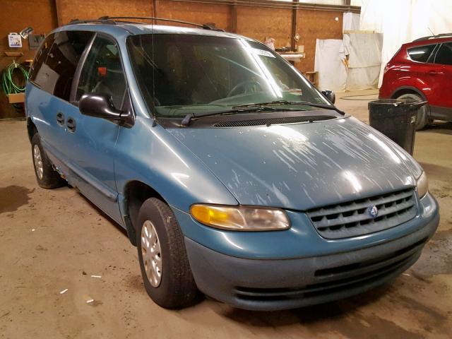 2P4FP2539XR118032 - 1999 PLYMOUTH VOYAGER BLUE photo 1