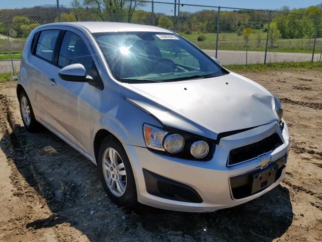 1G1JB6SH8C4101944 - 2012 CHEVROLET SONIC LS SILVER photo 1