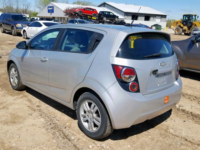 1G1JB6SH8C4101944 - 2012 CHEVROLET SONIC LS SILVER photo 3