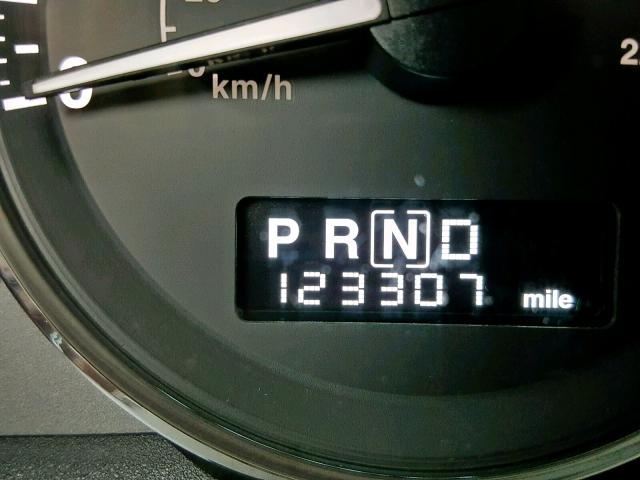 1J8HH58N08C186456 - 2008 JEEP COMMANDER BLACK photo 8