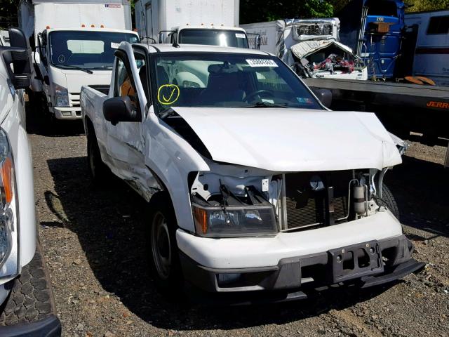 1GCCSBF93C8125007 - 2012 CHEVROLET COLORADO WHITE photo 1