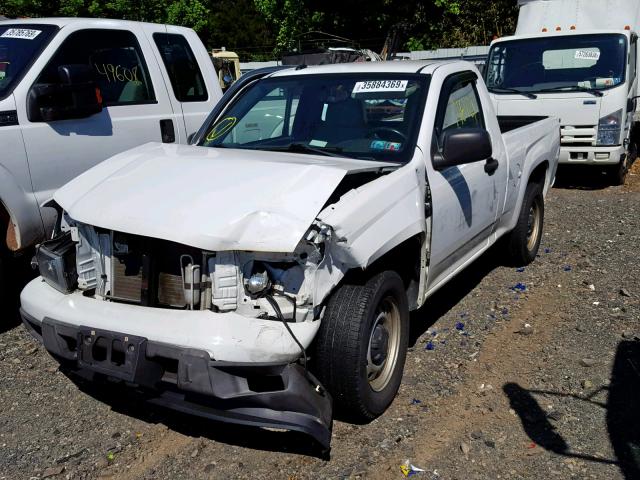 1GCCSBF93C8125007 - 2012 CHEVROLET COLORADO WHITE photo 2