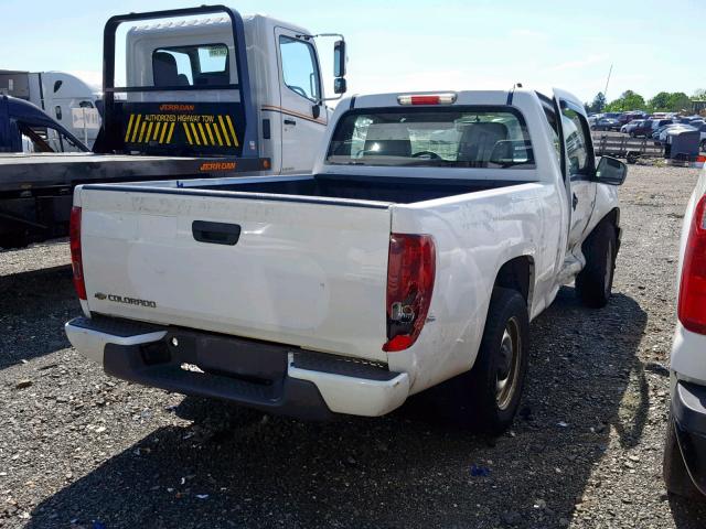 1GCCSBF93C8125007 - 2012 CHEVROLET COLORADO WHITE photo 4