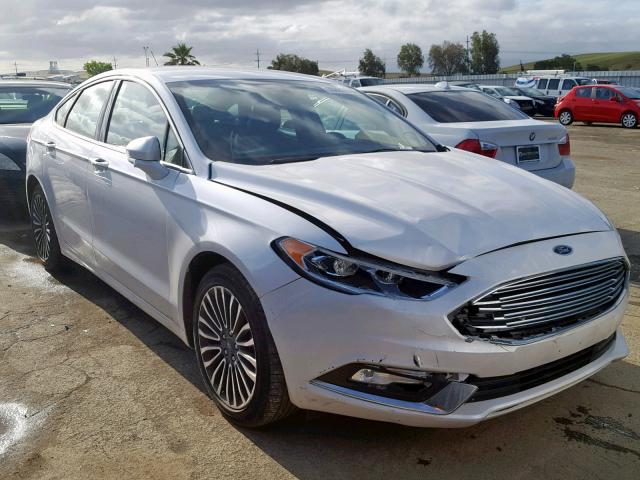 3FA6P0K95HR284809 - 2017 FORD FUSION TIT WHITE photo 1