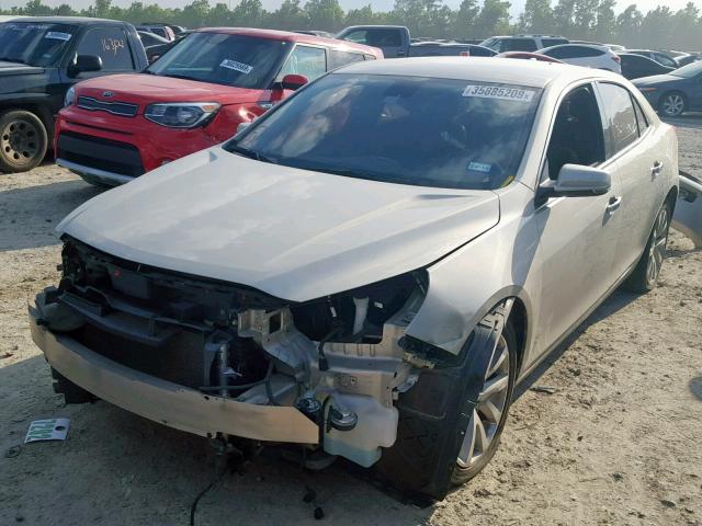 1G11H5SL8EF261150 - 2014 CHEVROLET MALIBU LTZ 金色 照片 2