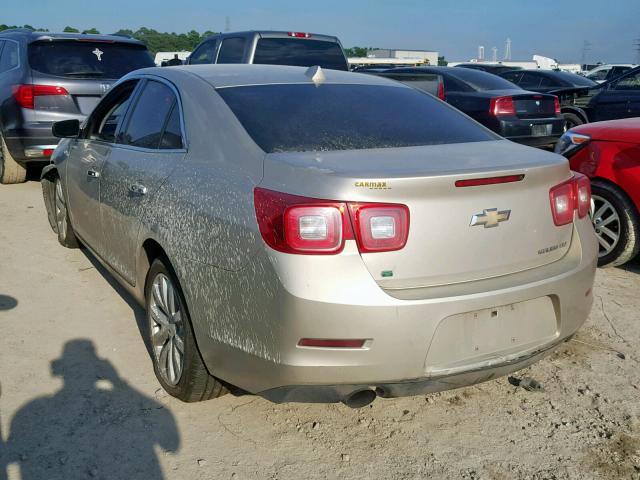1G11H5SL8EF261150 - 2014 CHEVROLET MALIBU LTZ 金色 照片 3
