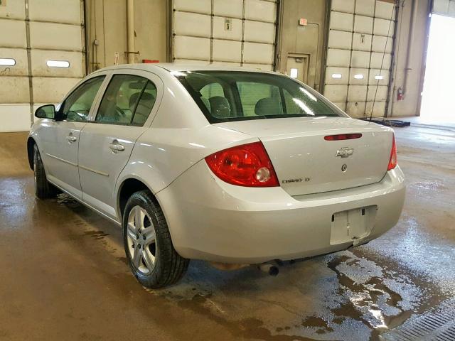 1G1AL58F187147070 - 2008 CHEVROLET COBALT LT SILVER photo 3