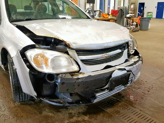 1G1AL58F187147070 - 2008 CHEVROLET COBALT LT SILVER photo 9