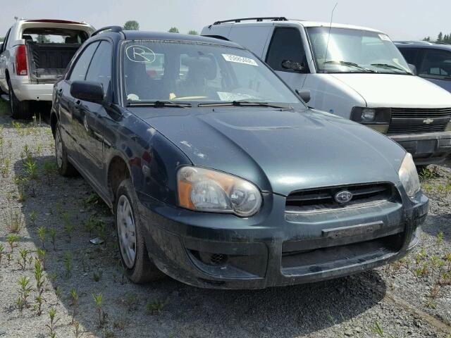 JF1GG65544H813999 - 2004 SUBARU IMPREZA TS GREEN photo 1