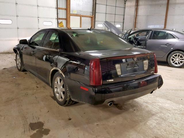 1G6DC67A760216742 - 2006 CADILLAC STS BLACK photo 3