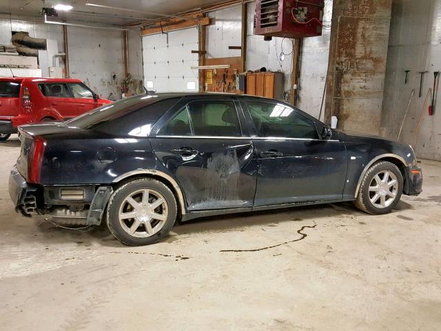 1G6DC67A760216742 - 2006 CADILLAC STS BLACK photo 9