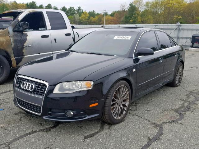 WAUEF78E58A150346 - 2008 AUDI A4 S-LINE BLUE photo 2