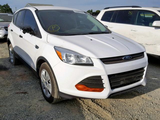 1FMCU0F75FUC36985 - 2015 FORD ESCAPE S WHITE photo 1