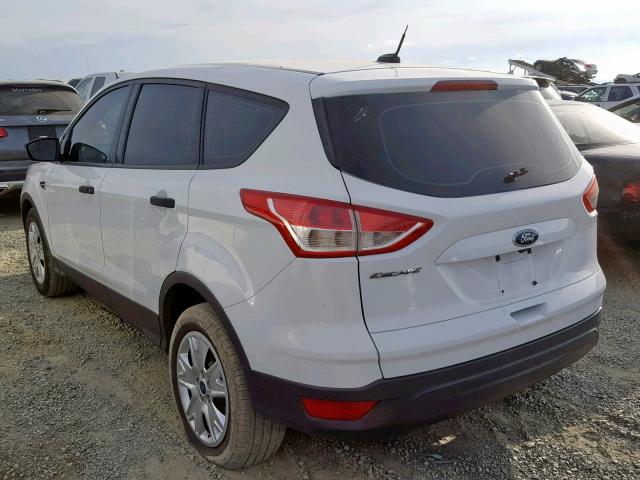 1FMCU0F75FUC36985 - 2015 FORD ESCAPE S WHITE photo 3