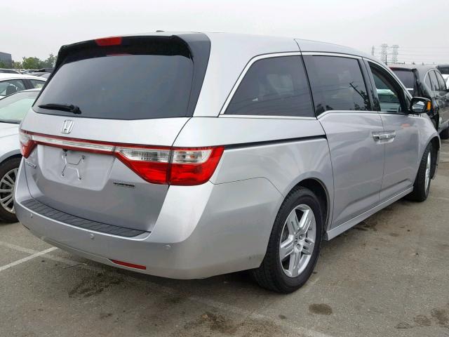 5FNRL5H96CB141479 - 2012 HONDA ODYSSEY TO GRAY photo 4