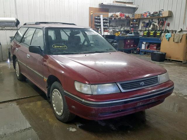 4S3BJ6331R1948851 - 1994 SUBARU LEGACY L MAROON photo 1