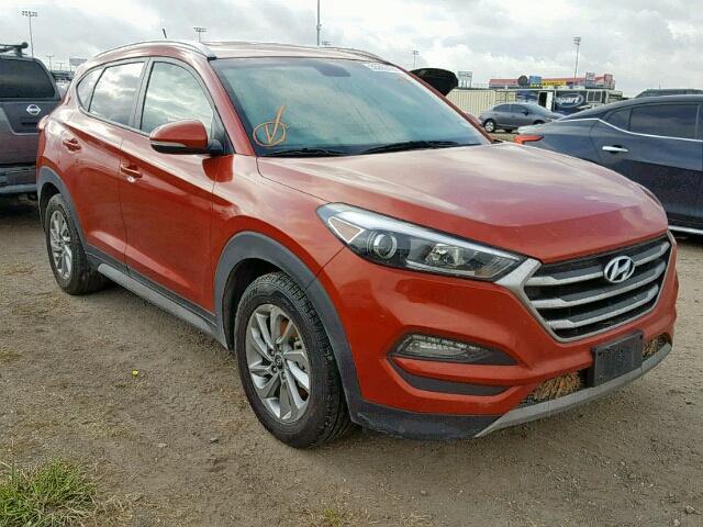 KM8J33A20HU576815 - 2017 HYUNDAI TUCSON LIM ORANGE photo 1