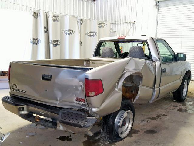 1GTCS1455Y8206866 - 2000 GMC SONOMA TAN photo 4