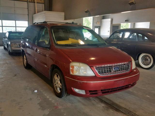 2FMDA522X4BA12456 - 2004 FORD FREESTAR S RED photo 1